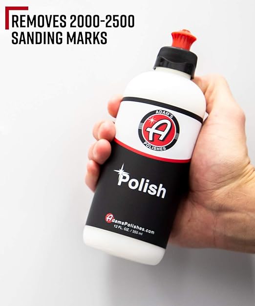 Adam's Polishes 12oz - Paint Perfecting Polish Perfect Mirror Finish for Clear Coat, Single Stage, PPF, Clear Bra or Gel Coat - No Micro Marring, Stunning Results with Minimal Effort