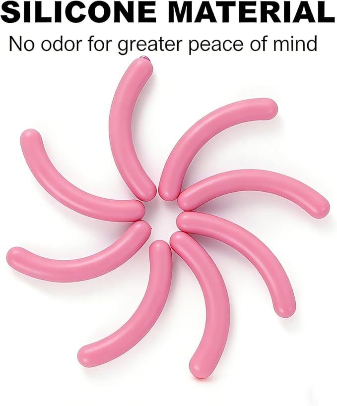 36Pack Compatible with Tweezerman Neon Pink Comfort Grip Eyelash Curler Refills,Silicone Rubber Eye lash Curlers Refill Compatible with Tweezerman Neon Pink Comfort Grip Eyelash Curler.