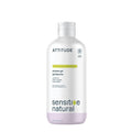 ATTITUDE Body Wash for Sensitive Skin, EWG Verified Shower Gel, Soothing Oat, Dermatologically Tested, Plant and Mineral-Based, Vegan Personal Care, Sweet Jasmine Scent, 16 Fl Oz
