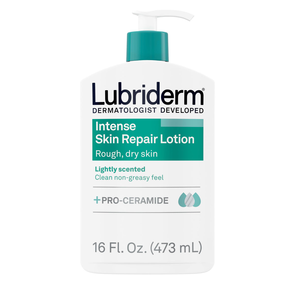 Lubriderm Intense Skin Repair Moisturizing Hand & Body Lotion, 16 fl. oz