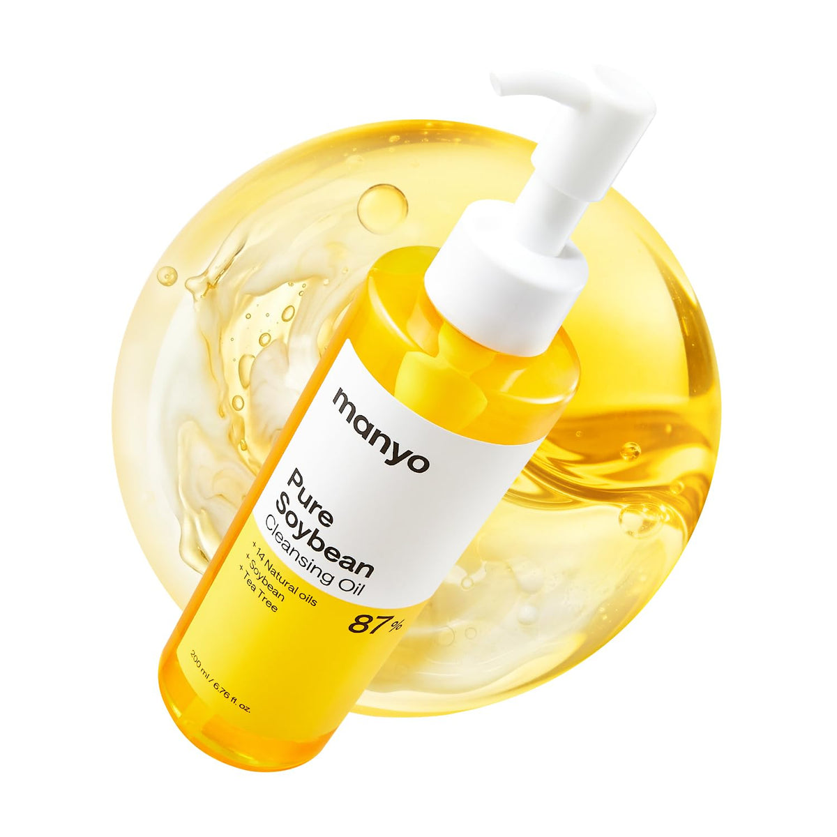 MANYO Pure Cleansing Oil, Makeup Remover, 6.7 fl oz, 2 Pack
