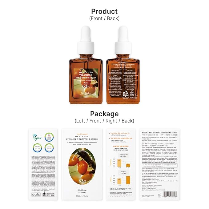 Dr.Althea Vitamin C Boosting Serum, Korean Skin Care with TXA, 1.01 Fl Oz