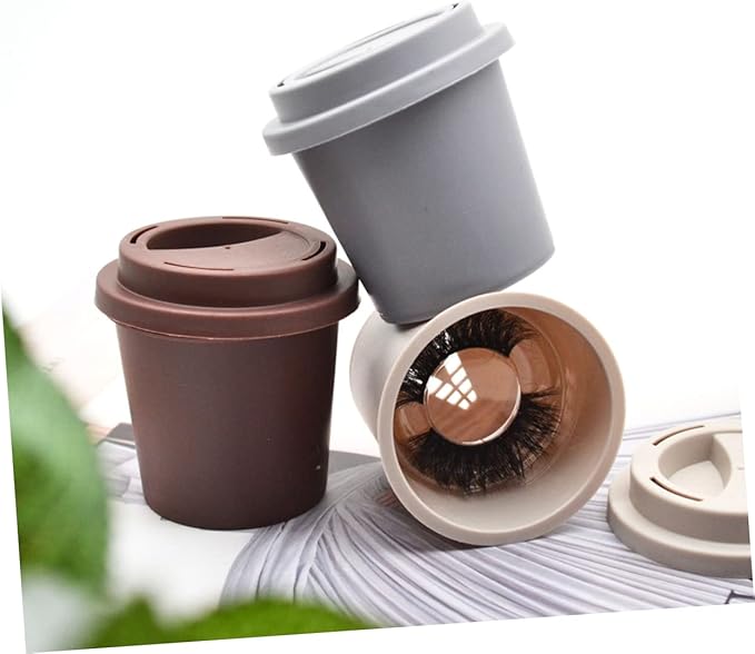 3pcs False Eyelash Storage Box Lash Holder Makeup Accessories Organizer for False Eyelashes for Travel and Daily Use