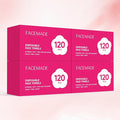 FACEMADE 480 Count (4 Packs) Face Towels Disposable