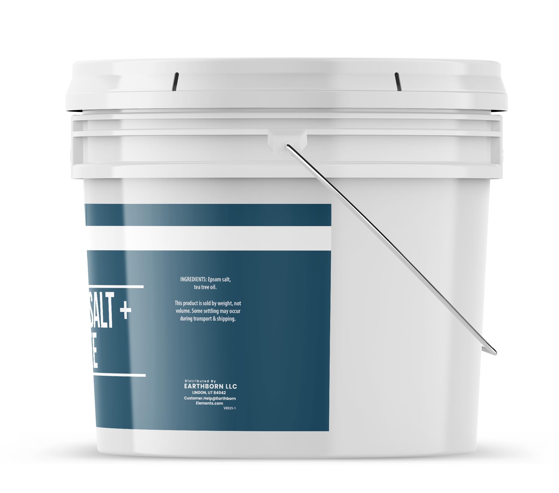 Earthborn Elements, Tea Tree Epsom Salt, 8 Lb