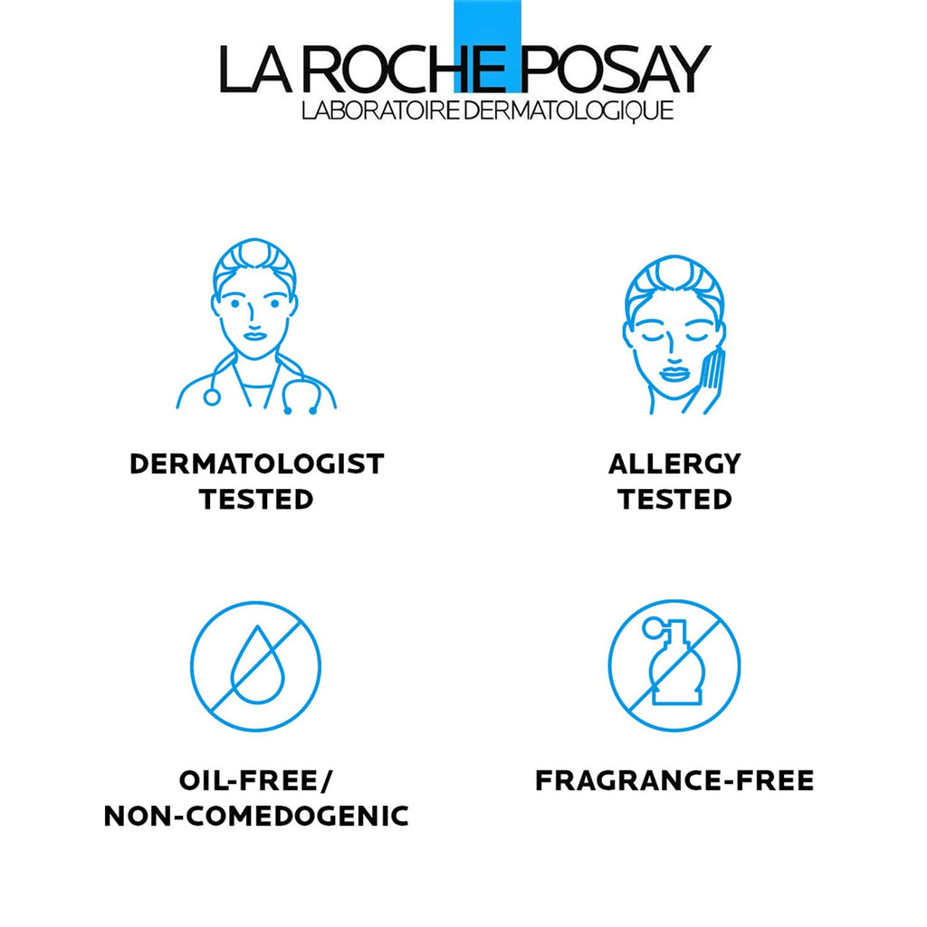 La Roche-Posay Effaclar Medicated Acne Face Wash with Salicylic Acid, 1.7oz