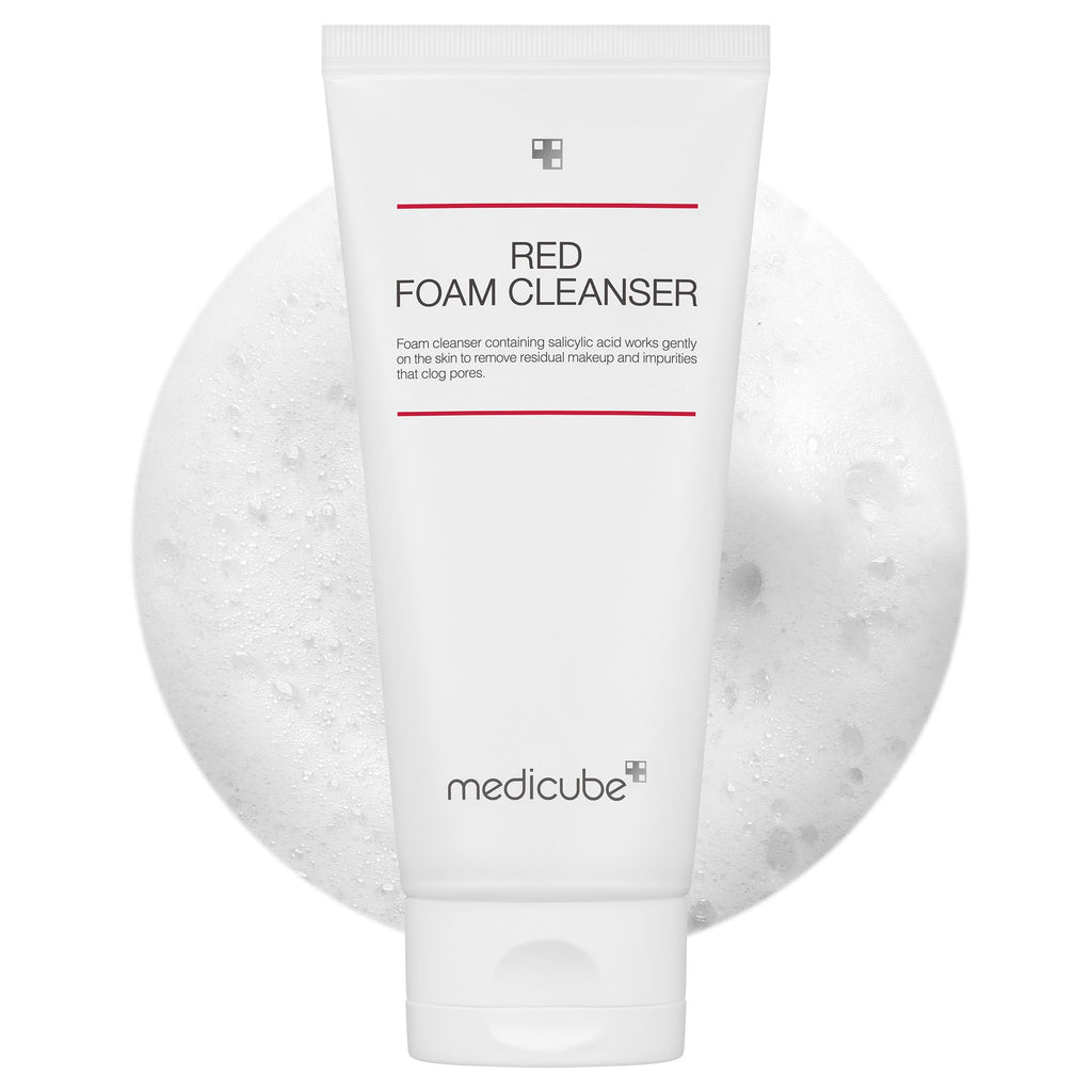 medicube Facial Cleanser Red Foam Cleanser, 4.05 oz