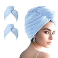 AGKXHDEC Microfiber Hair Drying Towel Wrap,Hair Turbans Towel for Wet Hair
