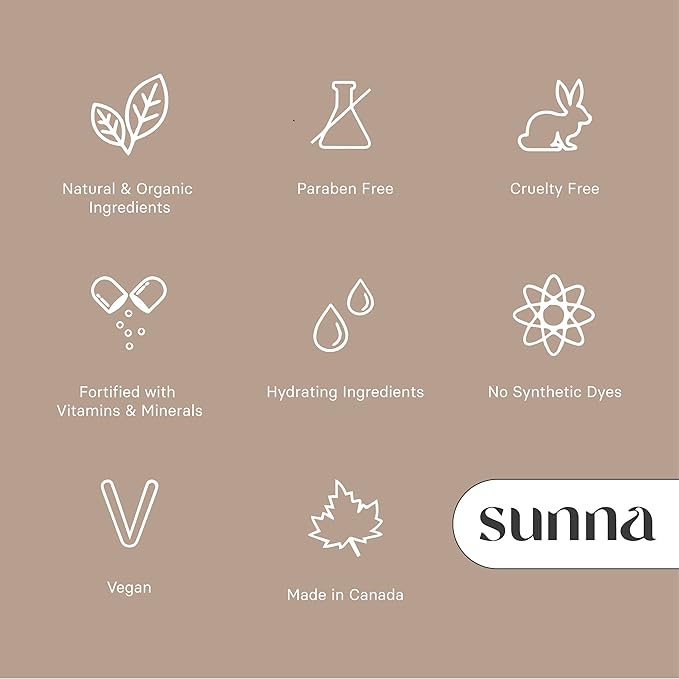 Face Tan Water by SunnaTan - Made with Witch Hazel Water & Hyaluronic Acid - Organic & Natural Ingredients - Non-Sticky and Light-Weight - Face Tanner in Medium/Dark (60mL)