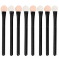 Uorpoto Eyeshadow Applicators Double Sided Sponge Makeup Brushes Reusable 8Pcs Round Foam Eye Shadow Applicator Sticks Brush Set Washable