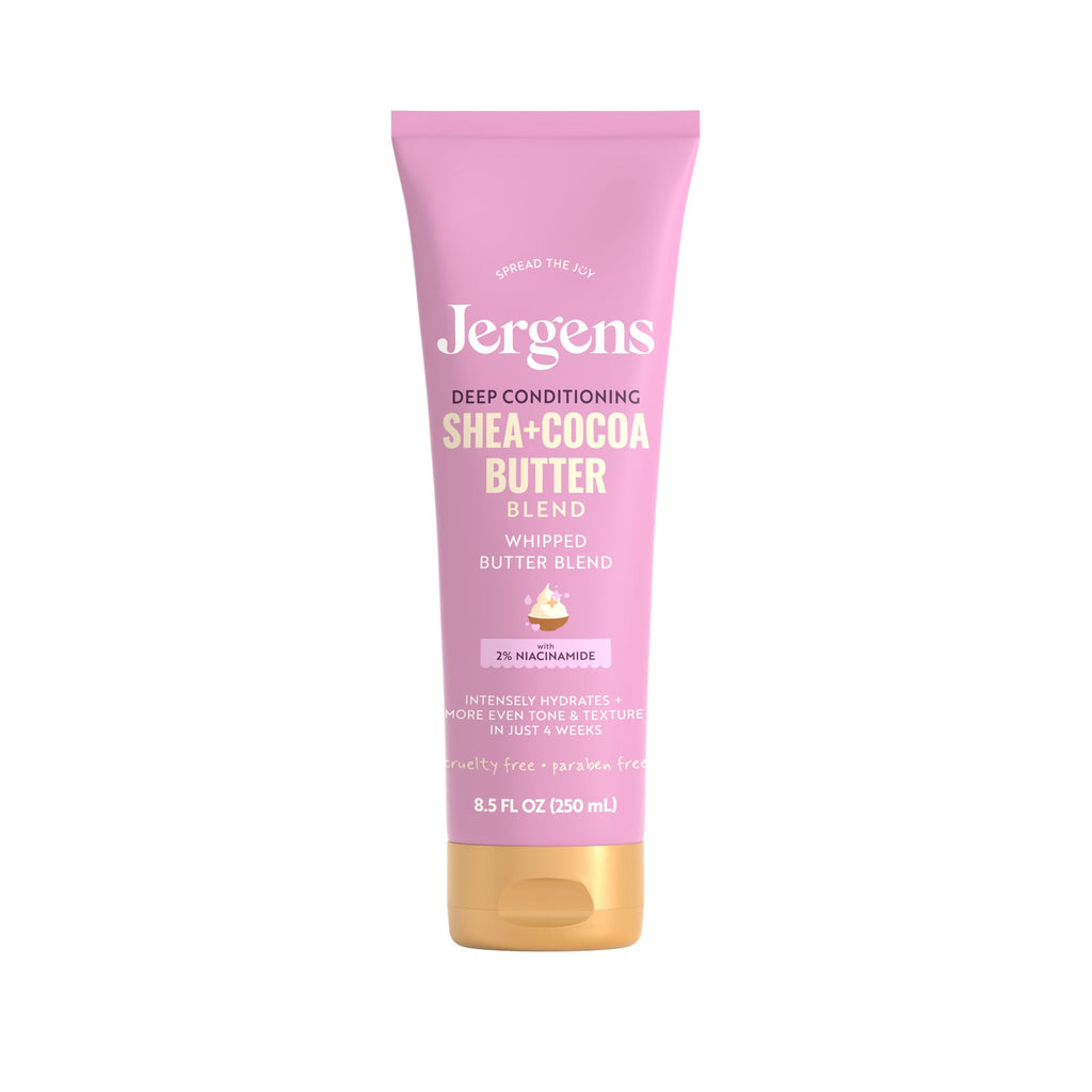 Jergens Shea & Cocoa Hand & Body Lotion For Dry Skin, 8.5 fl oz