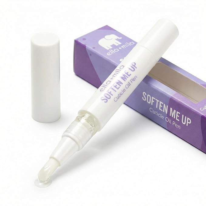 ella+mila Cuticle Oil Pen with Vitamin E - Travel Size Nail & Cuticle Care