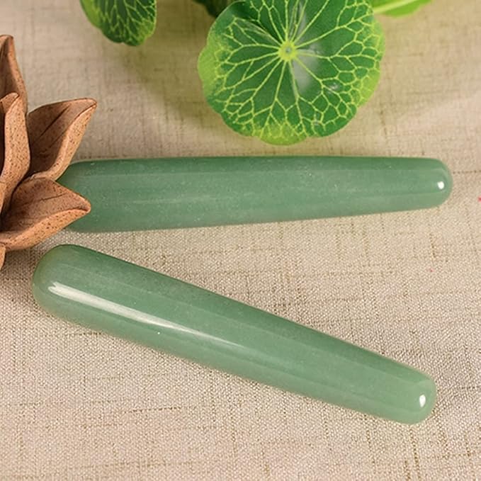 TOP SEWING Gua Sha Massage Tools Jade Manual Stick Deep Tissue Natural Facial Tool for Full Body Meridian Pain Relief