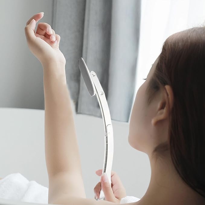 Back Lotion Applicator, 14 Inch Foldable Lotion Applicator with Long Handle, Multifunctional Sunscreen, for Back