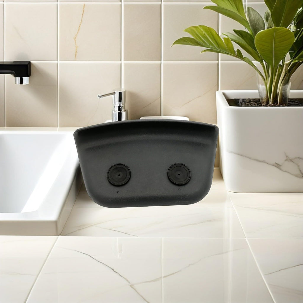 Mikinona Bathtub Bath Cushion Pu Bath Pillow with Non-Slip Suction Cups Ergonomic Pillow Headrest for Head Neck Back and Shoulders 10.62 X 6.10 X 2.36 in Home Spa Relaxation