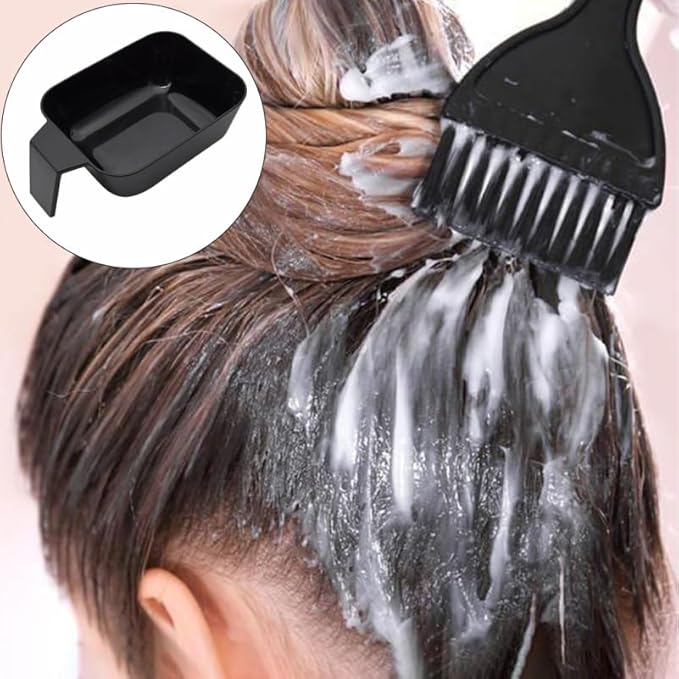 Beavorty Hair Mixing Bowl 2pcs Hair Dye Bowls Stylist Color Bowls Bowl Color for Salon Home Use
