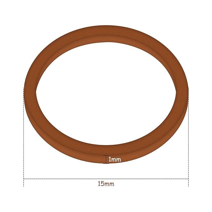 2000 Pack Mini Rubber Bands Elastic Hair Bands Soft Hair Ties with Box for Hair Braiding Hair Wedding Hairstyle(Dark Brown)