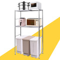 susunnus Stainless Steel Storage Shelf,31.5in-2T,Kitchen,Laundry Room