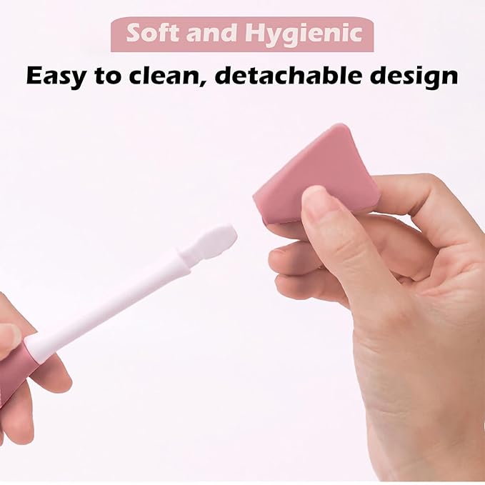 RamPula Jelly Brush, Face Mask Application Tool for Even Coverage | Skincare Enhancer | Durable Silicone | Easy to Clean | Soft Facial Applicator Brushes Tools for Peel Glycolic Makeup for Mud Cream