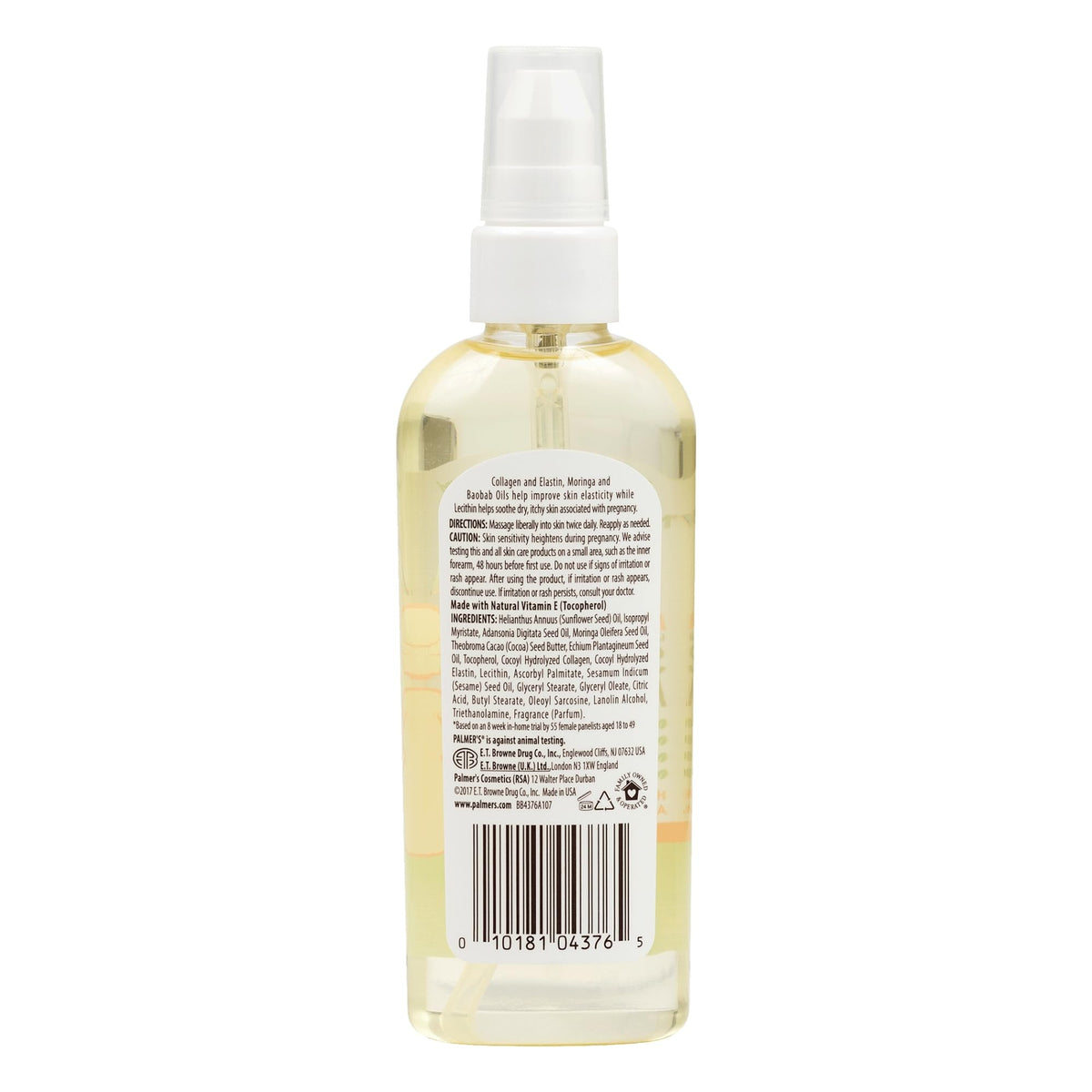 Palmer's Stretch Marks Massage Oil for Pregnancy & Weight Changes (3.4 Oz)