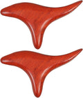 Wooden Massage Stick 2Pcs Set Trigger Point Massage Tool for Muscle Roller Body Massager for Legs Arms Neck Back Relief