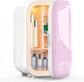 Kikihuose 22L Mini Skincare Fridge, Beauty Fridge for Cosmetic Storage, 44°F Intelligent Temperature Control, Personal Small Makeup Refrigerator for Bedroom, Dorm