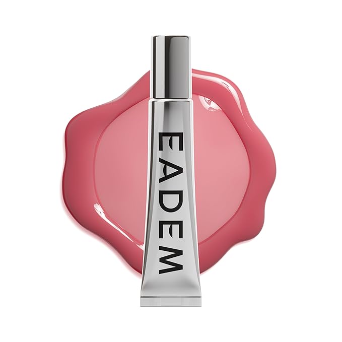 EADEM Le Chouchou Lip Softening Balm, Lip Gloss for Women, Overnight Hydrating & Moisturizing Luxury Lip Balm, 0.5 oz, Guava Fresca