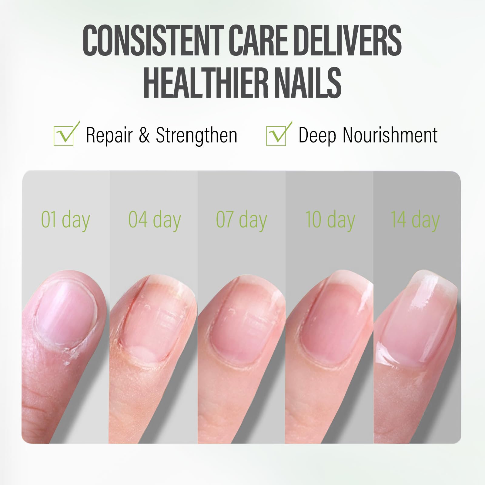 CHUCHU Vegan Cuticle Oil for Nail: Kiwi Scent Natural Vitamin B & E Nail Oil - Hydrates Moisturizes Repairs for Nails Damage Dry Cuticle 0.51 Fl Oz