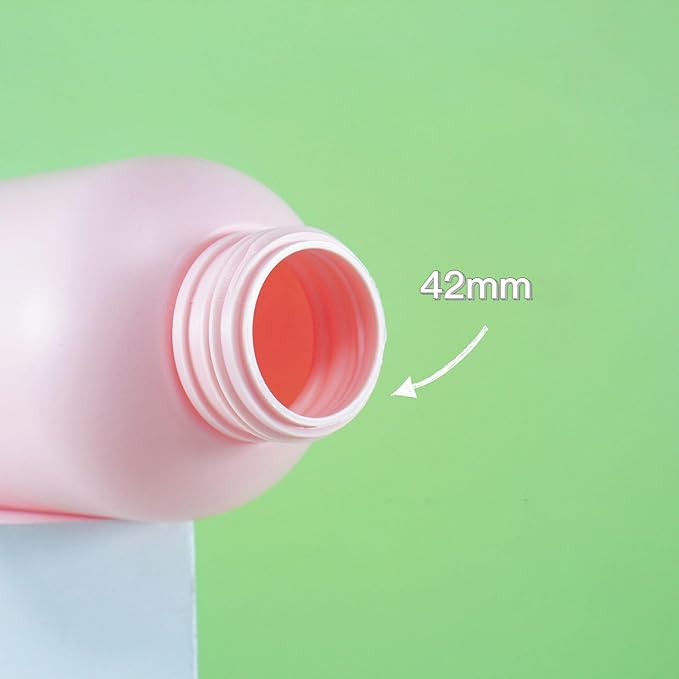 Plastic Foaming Hand Soap Dispenser,Toddler Bar Soap Cute Kids Dispenser for Bathroom Refillable Pump Bottles for Kitchen Liquid Shampoo Body Wash 10oz 300ml (3, White+Pink+Blue)