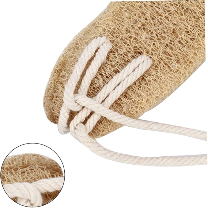 OATIPHO Back Scrubber Exfoliating Strap Comfortable Durable Shower Scrubber for Deep Cleaning Fast Drying Breathable Design for Body Care and Spa Use