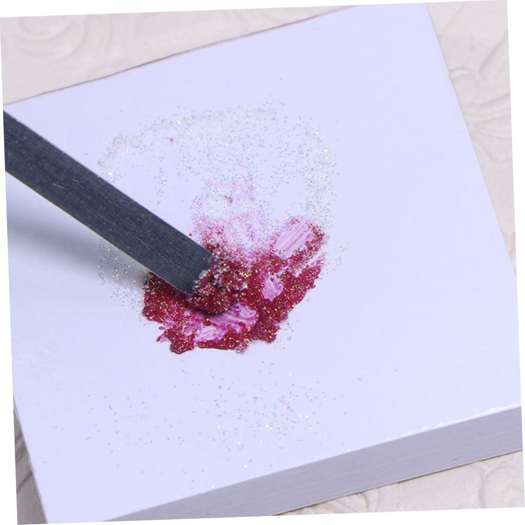 Beaupretty 100pcs Disposable Nail Art Palette Hand Makeup Mixing Palette Manicure Art Palette for Foundation Eyeshadow Cremes Powders