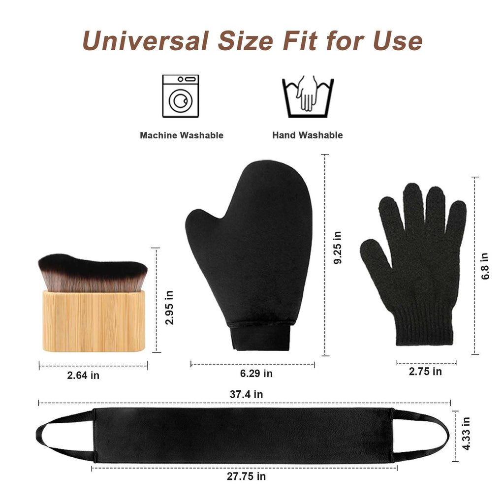 Self Tanning Mitts Self Tanner Mitt Self Tan Mitt Back Self Tanning Brush