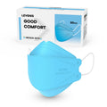 LEVENIS KN95 Face Masks 50 Pack, Breathable Comfortable and Disposable KN95 Mask, Blue