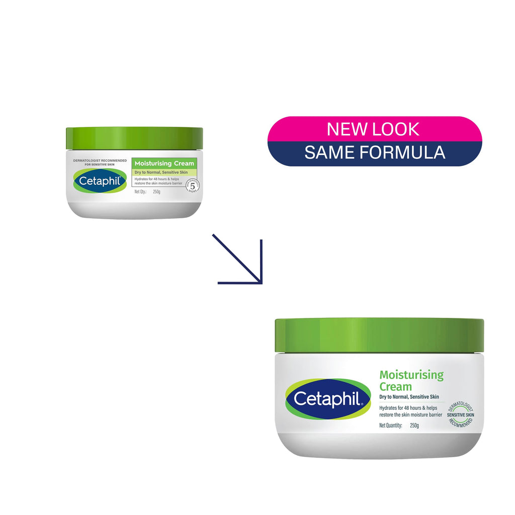 Cetaphil Face & Body Moisturizer, Hydrating Moisturizing Cream for Dry to Very Dry, Sensitive Skin, NEW 8.8 oz, Fragrance Free, Non-Comedogenic, Non-Greasy (Packaging May Vary)