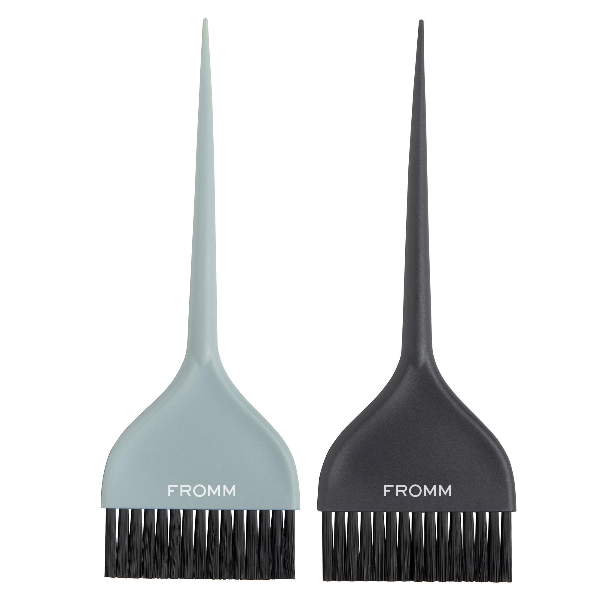 Fromm Color Studio 2-7/8" Firm Color Brush 2-Pack for Hair Stylist with Blunt Tips for All Over Color, Highlights, and Root Touch Ups for for Thick, Curly, and Coarse Hair