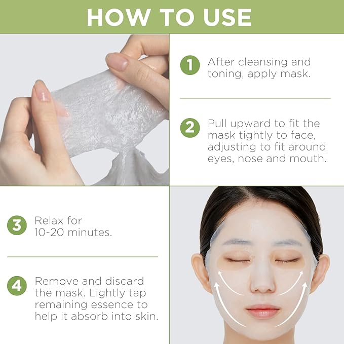 Mediheal Official [Korea's No 1 Sheet Mask] - Tea Tree Essential Blemish Control Mask JUMBO Pack | 30 Masks, 3 x 10 Packs Skin Soothing & Sebum Control Sensitive Oily Korean skin care set