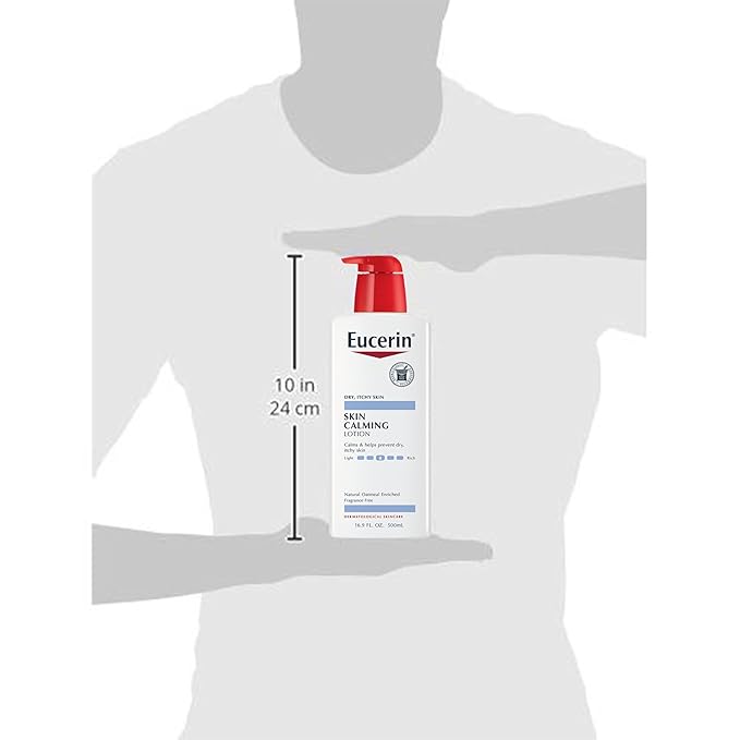 Eucerin Skin Calming Body Lotion with Natural Oatmeal, 16.9 FL OZ