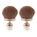 2 Pcs Extra Large Self Tanner Brush 70mm Self Tanning Brush for Body Makeup, Back Tanning Applicator Kabuki Brushes Powder Fondation Bronzer Blending Back Lotion Sunscreen Applicator Stocking Stuffers