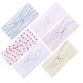 Kachanaa 6 Pcs Headbands for Women No-Slip Stretchy Boho Hair Bands Soft Cross Elastic Yoga Workout Running Thick Headbands for Women's Hair Accessories