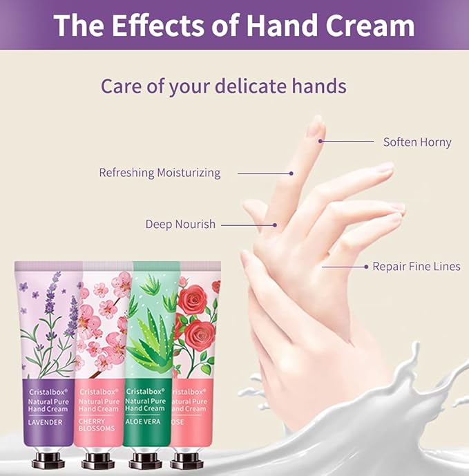 28 Pack Hand Lotion Gifts for Women,Teacher Gifts,Bulk Gifts for Women,Teen Girls,Birthday Gifts Return Gifts,Graduation Gifts,Natural Plant Fragrance Travel Lotion Hand Cream for Dry Cracked Hands
