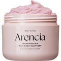 Arencia Rosehip Rice Mochi Face Cleanser & Daily Scrub - Moisturizing, Exfoliating & Deep-Cleansing - All Skin Types with Rice Powder & Rice Water (4.23oz)