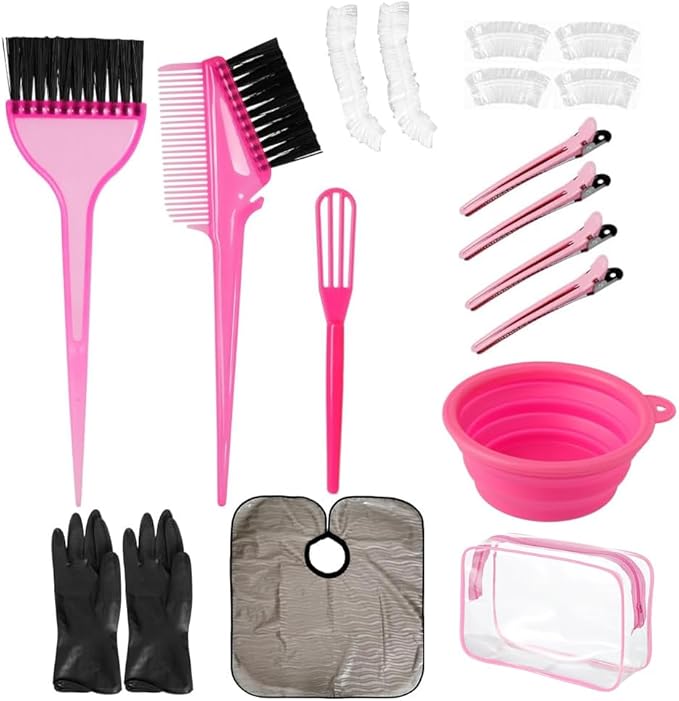MOONMINI Hair Dye Color Brush and Bowl Set
