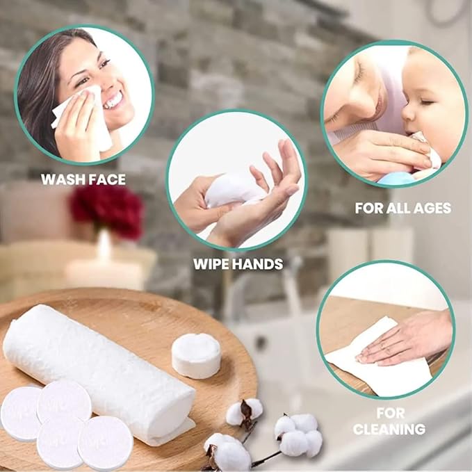 ColdCool Compressed Face Towels – Portable Disposable for Travel.