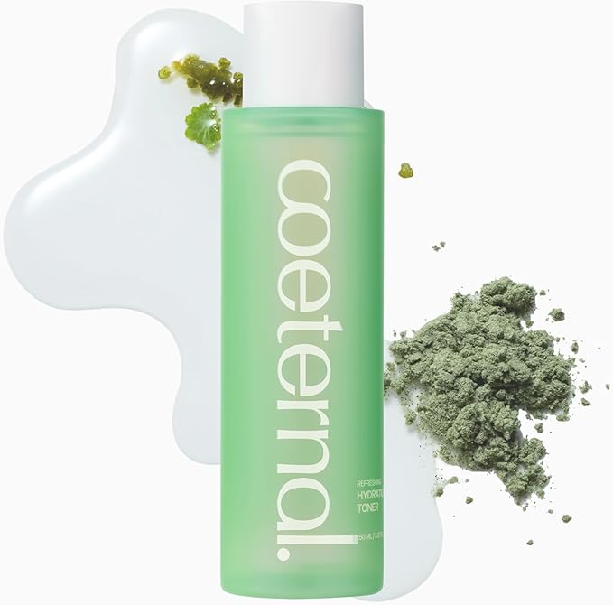 Coeternal Refreshing Hydration Toner, Korean Face Toner with Hyaluronic Acid & Algae11, Hydrating & Calming for Glass Skin, Dry or Oily Skin, K-Beauty Skincare 150ml / 5.07 fl.oz.