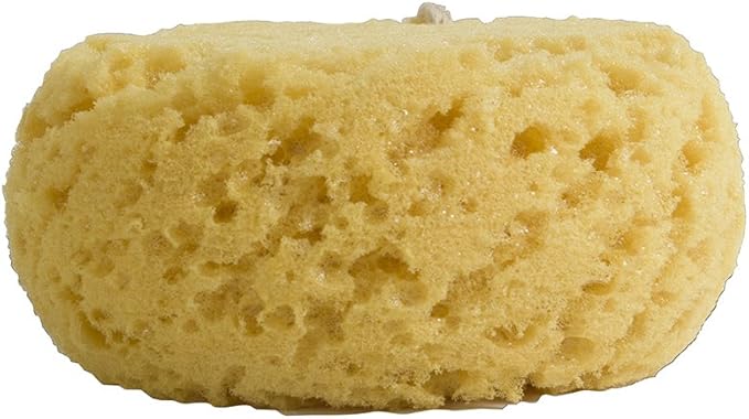 GROOVI BEAUTY Foam Body Sponge for Exfoliating Large Scrubber for a Relaxing Shower or Bath, Pack of 2
