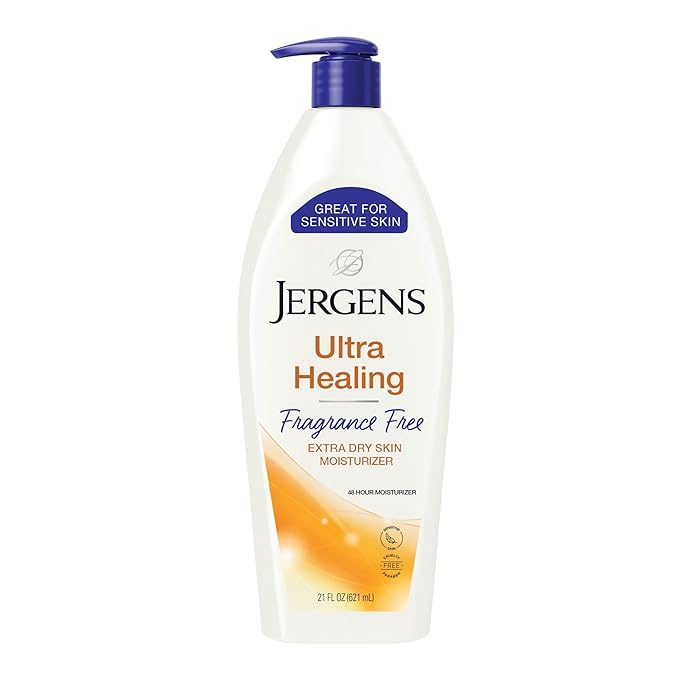 Jergens Ultra Healing Fragrance Free Lotion For Extremely Dry Skin, 21 oz