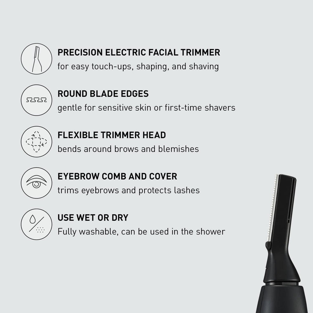 Panasonic Face Shaver for Women with Eyebrow Trimmer and Razor