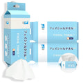 ITO Face Towels, Ultra-Soft & Extra Thick Cleansing Towels for Sensitive, Dry & Oily Skin, Facial Tissue, Makeup Remover Disposable Towels (60 Count (EF Pack of 3))