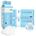 ITO Face Towels, Ultra-Soft & Extra Thick Cleansing Towels for Sensitive, Dry & Oily Skin, Facial Tissue, Makeup Remover Disposable Towels (60 Count (EF Pack of 3))