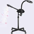 lailelaodi Professional Facial Steamer on Wheels,2 in 1 Face Steamer with 5X Magnifying Lamp and Ozone Function for Home and Beauty Spa Use